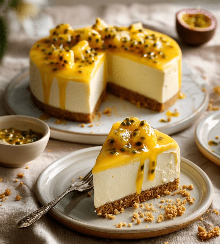 Bánh Kem Phô Mai Chanh Dây